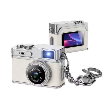 Retro Digital Camera 1080P Video Recorder LED Fill Light 0.96 Inch IPS Screen Portable Mini Digital Camera