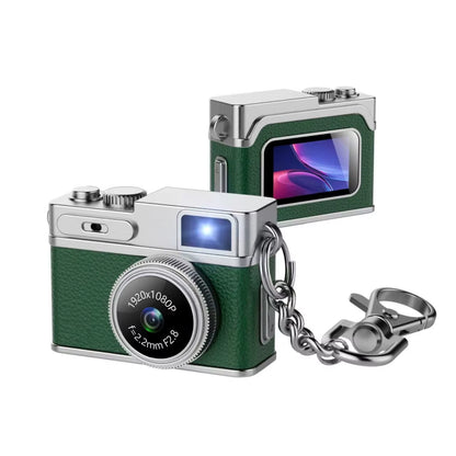 Retro Digital Camera 1080P Video Recorder LED Fill Light 0.96 Inch IPS Screen Portable Mini Digital Camera
