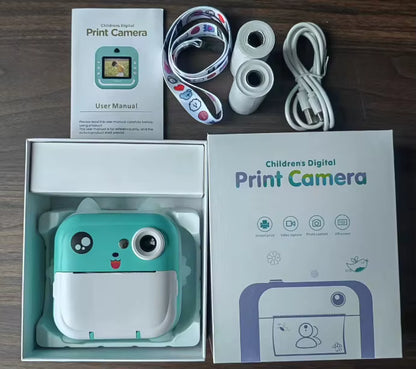 VELVKA™ Fotocamera Istantanea per Bambini MiniPrint