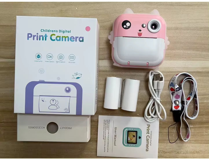 VELVKA™ Fotocamera Istantanea per Bambini MiniPrint