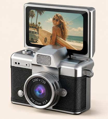 Velvka™ Mini Fotocamera Retrò