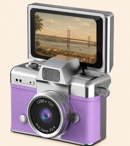 Velvka™ Mini Fotocamera Retrò
