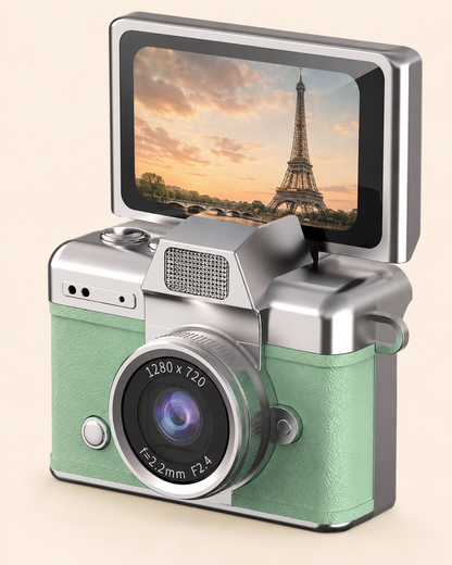 Velvka™ Mini Fotocamera Retrò