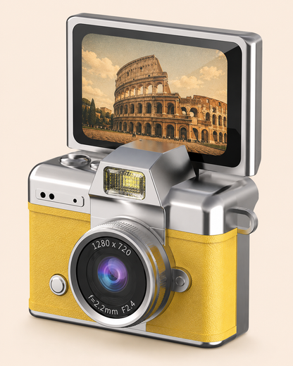Velvka™ Mini Fotocamera Retrò