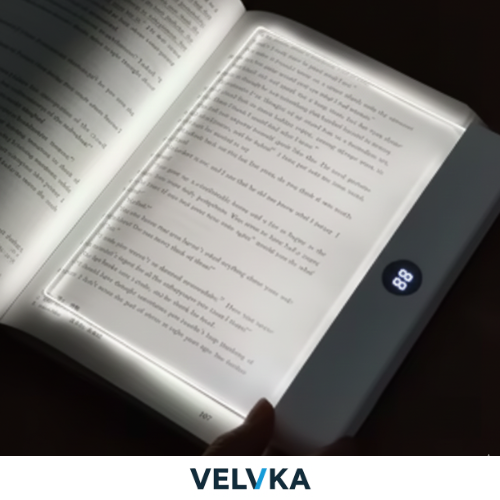 Velvka LumoPage™ – Luce LED Piatta per Lettori Notturni