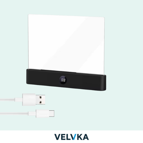 Velvka LumoPage™ – Luce LED Piatta per Lettori Notturni
