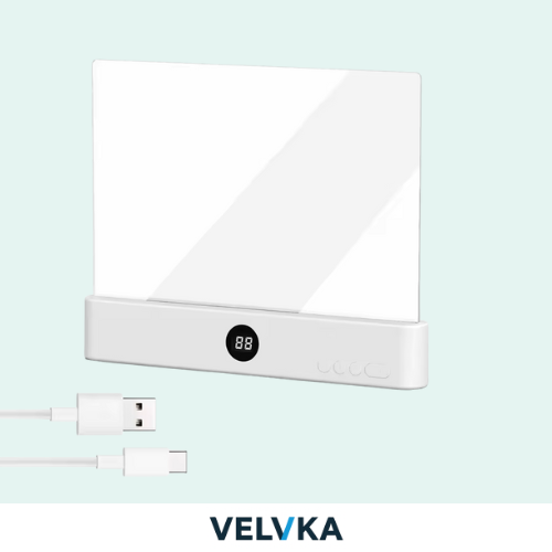 Velvka LumoPage™ – Luce LED Piatta per Lettori Notturni