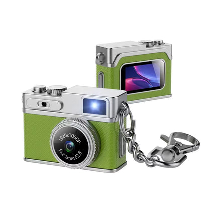 Retro Digital Camera 1080P Video Recorder LED Fill Light 0.96 Inch IPS Screen Portable Mini Digital Camera